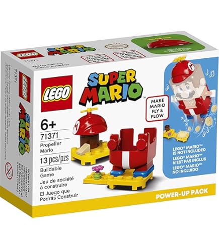 ライオンページ LEGO SUPER MARIO Power-Up Pack 71393 BEE MARIO (Unboxing